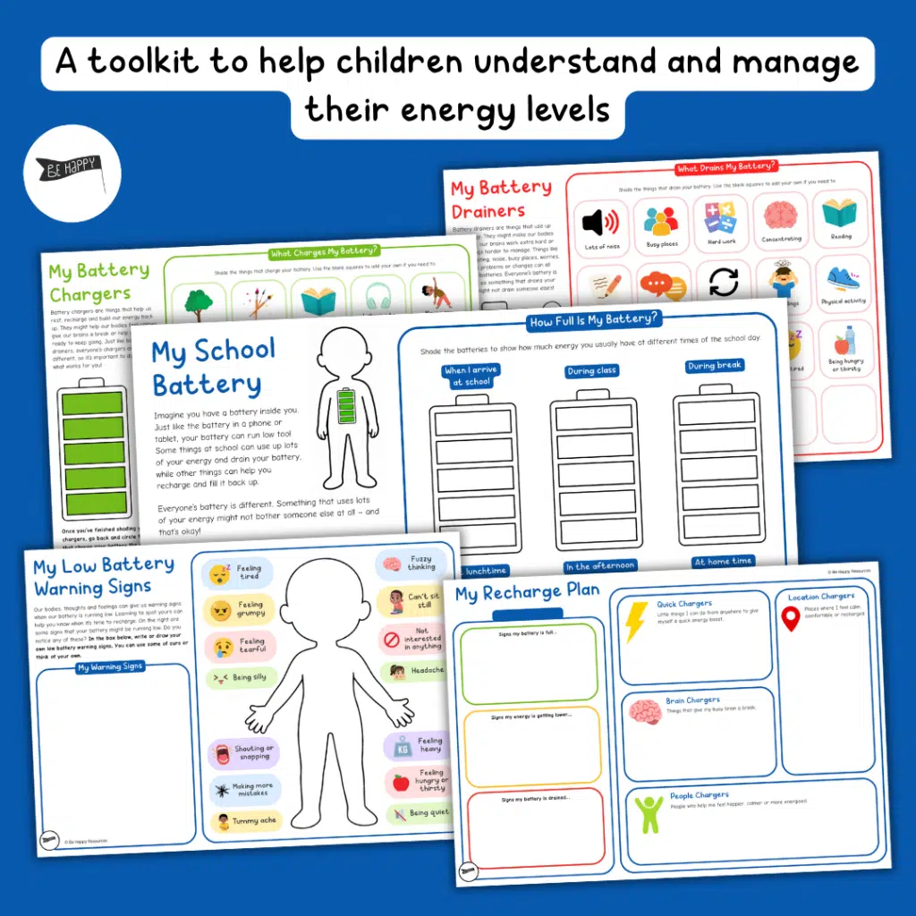 My School Battery – Explore, Understand and Manage Energy Levels at School