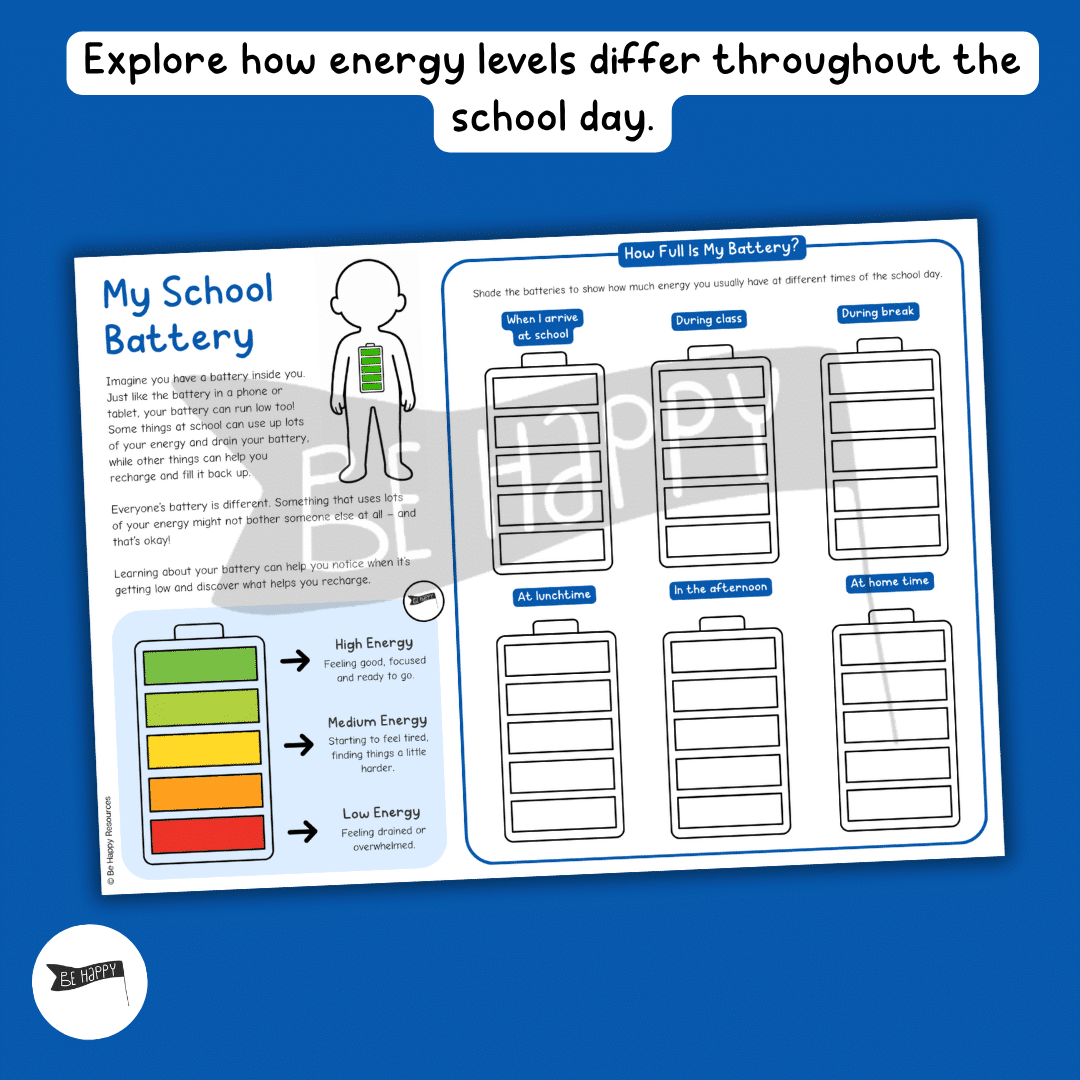 My School Battery – Explore, Understand and Manage Energy Levels at School - Image 2