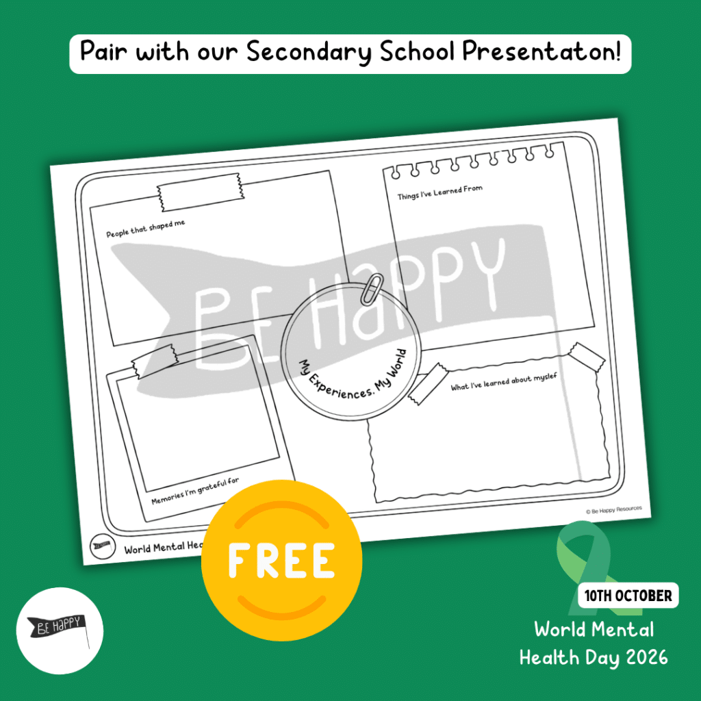 My Experiences Scrapbook - World Mental Health Day 2026 - FREE