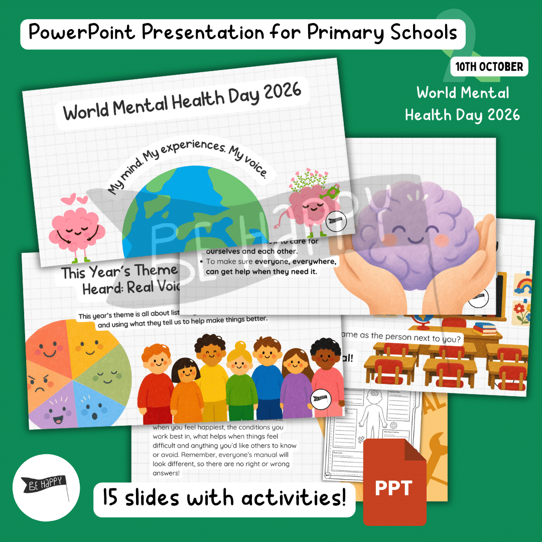 World Mental Health Day 2026 Primary School Presentation and Lesson Plan