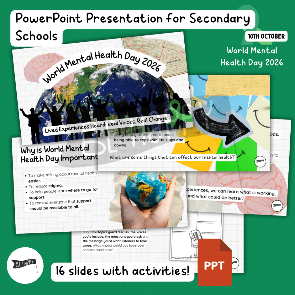 World Mental Health Day 2026 Secondary School Presentation and Lesson Plan