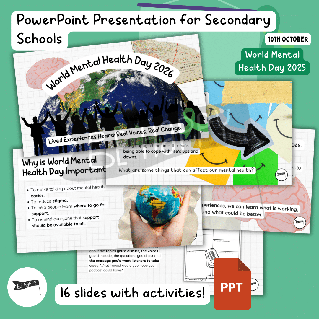 World Mental Health Day 2026 Secondary School Presentation and Lesson ...