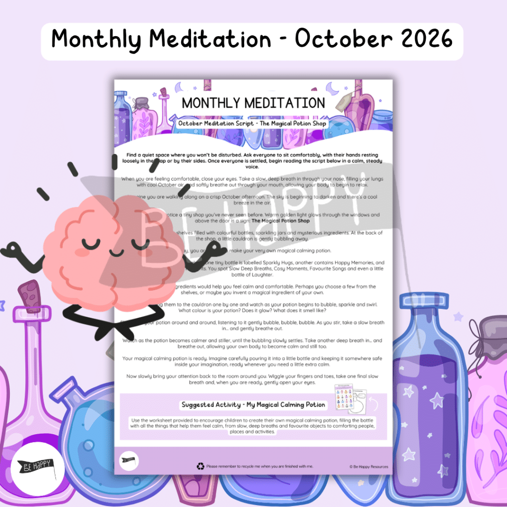 Monthly Meditations with Be Happy – October – The Magical Potion Shop